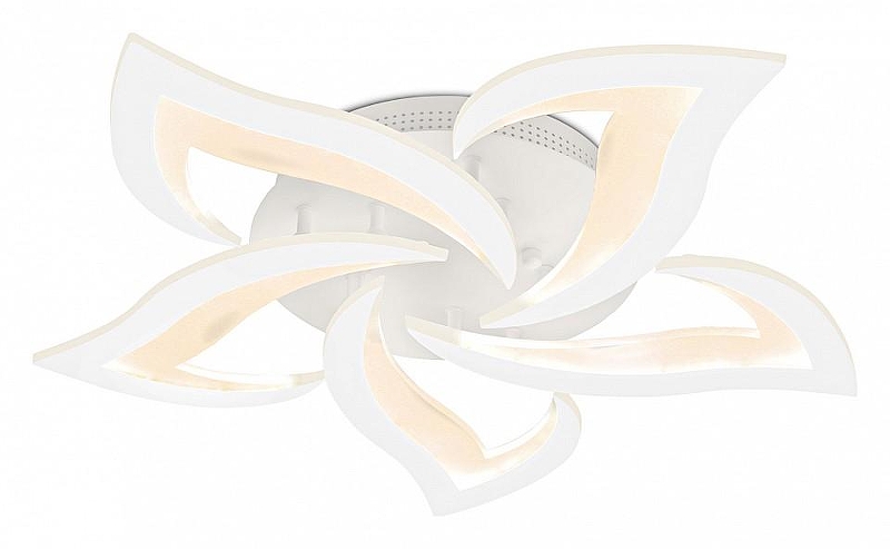 Люстра Ambrella Light FA FA4471 цвет плафона/подвески Белый, Прозрачный, цвет арматуры Белый