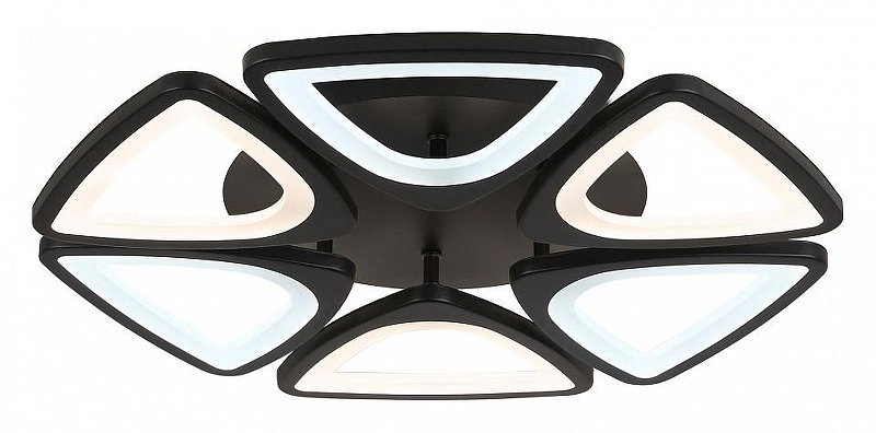 Люстра Ambrella Light FA FA4495 цвет плафона/подвески Прозрачный, Хром, цвет арматуры Черный