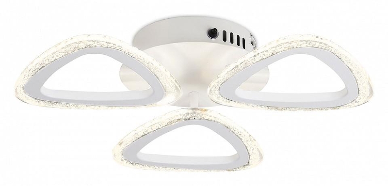 Люстра Ambrella Light FA FA4508 цвет плафона/подвески Белый, Прозрачный, цвет арматуры Белый