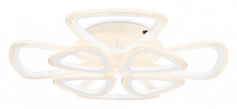 Люстра Ambrella Light FA FA4515 цвет плафона/подвески Белый, Прозрачный, цвет арматуры Белый