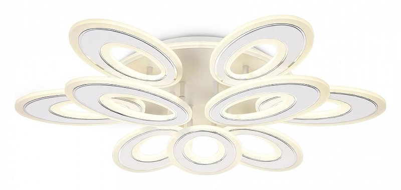 Люстра Ambrella Light FA FA8933 цвет плафона/подвески Белый, Хром, цвет арматуры Белый, Хром