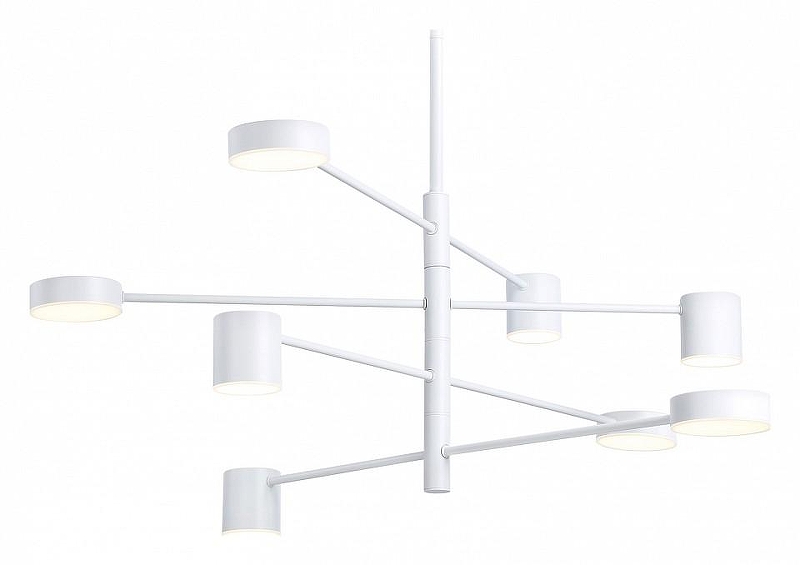 Люстра Ambrella Light FL FL51688 цвет плафона/подвески Белый, цвет арматуры Белый