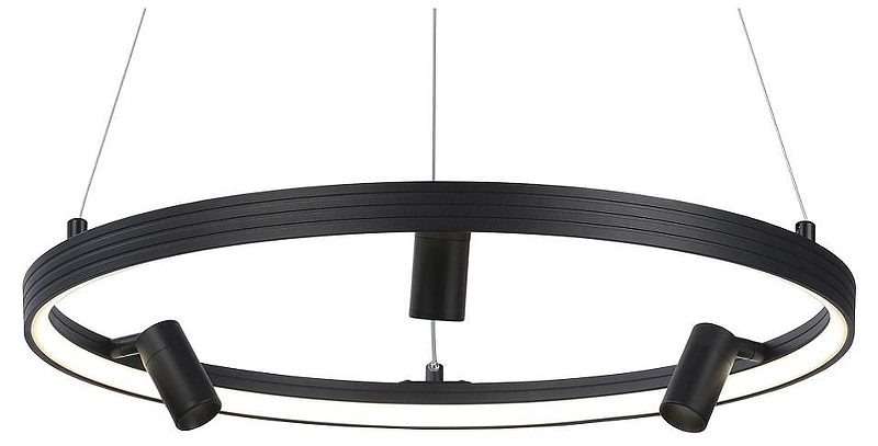 Люстра Ambrella Light FL FL5284 цвет плафона/подвески Черный, цвет арматуры Черный