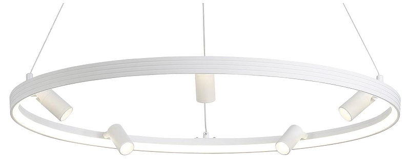 Люстра Ambrella Light FL FL5288 цвет плафона/подвески Белый, цвет арматуры Белый