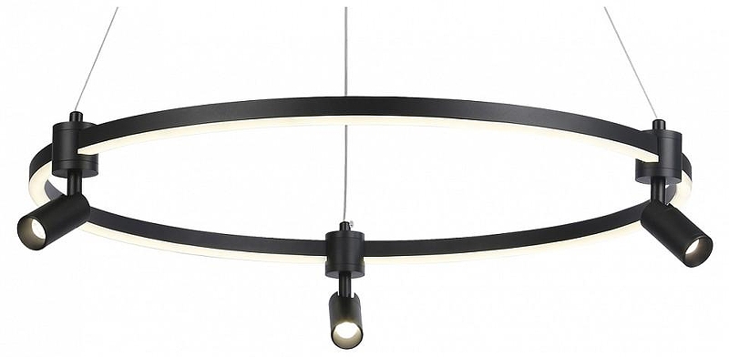 Люстра Ambrella Light FL FL5293 цвет плафона/подвески Черный, цвет арматуры Черный