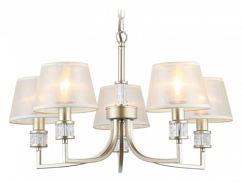 Люстра Ambrella Light HIGH LIGHT LH71214 цвет плафона/подвески Золото, цвет арматуры Золото, Прозрачный