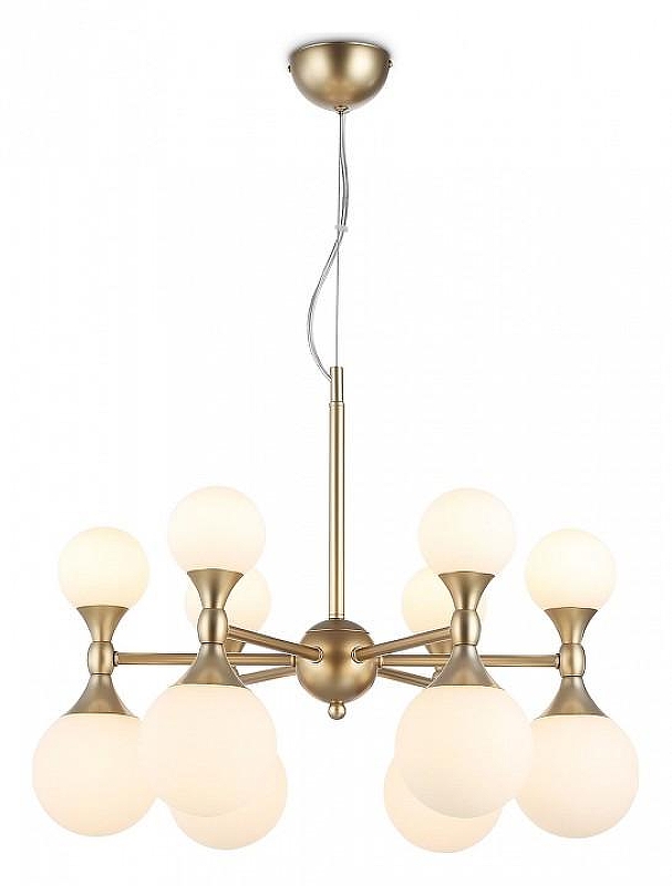 Люстра Ambrella Light LH LH51050 цвет плафона/подвески Белый, цвет арматуры Золото