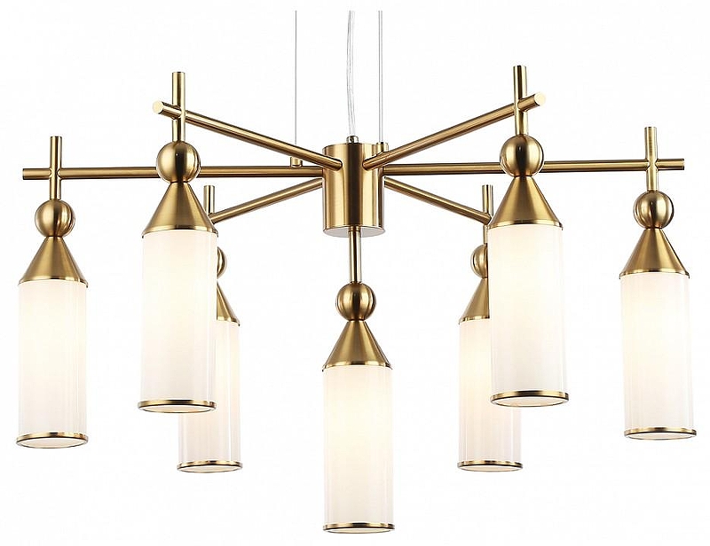 Люстра Ambrella Light LH LH55278 цвет плафона/подвески Белый, цвет арматуры Латунь