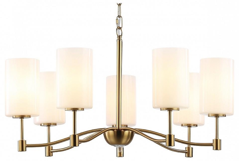 Люстра Ambrella Light LH LH56053 цвет плафона/подвески Белый, цвет арматуры Латунь