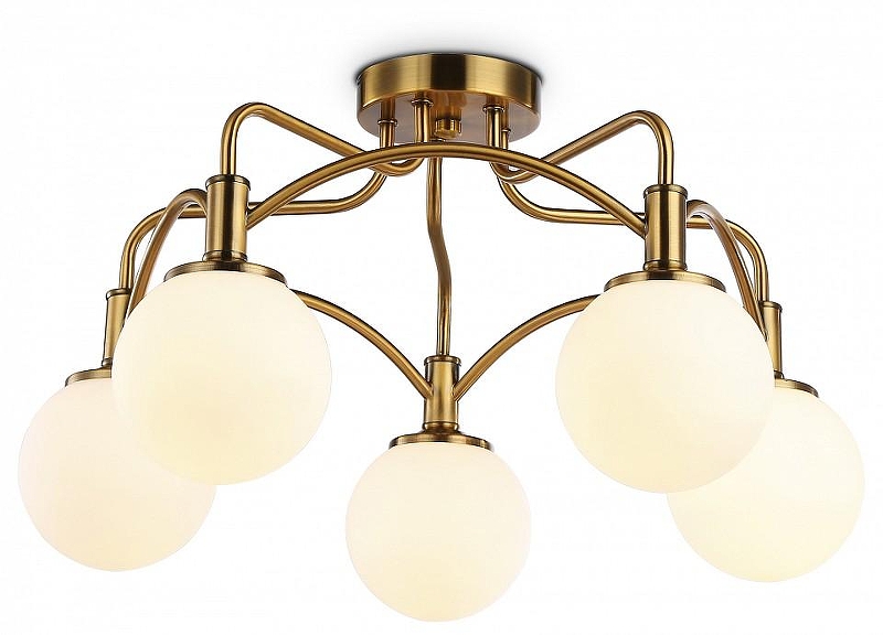 Люстра Ambrella Light TR TR3212 цвет плафона/подвески Белый, цвет арматуры Золото