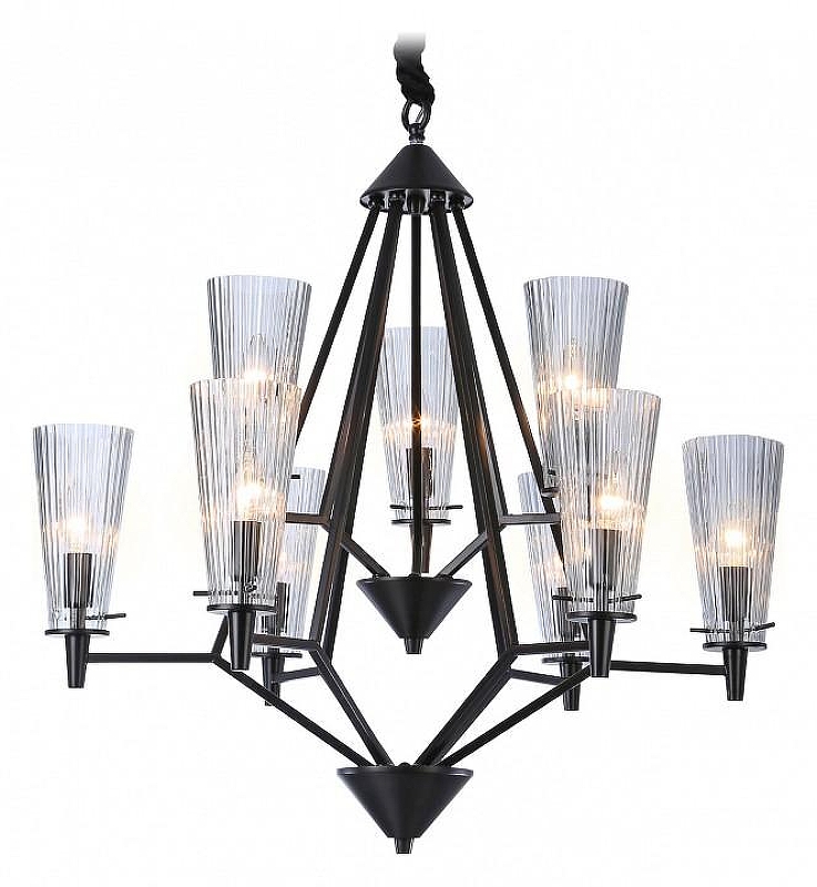 Люстра Ambrella Light TR TR3238 цвет плафона/подвески Прозрачный, цвет арматуры Черный