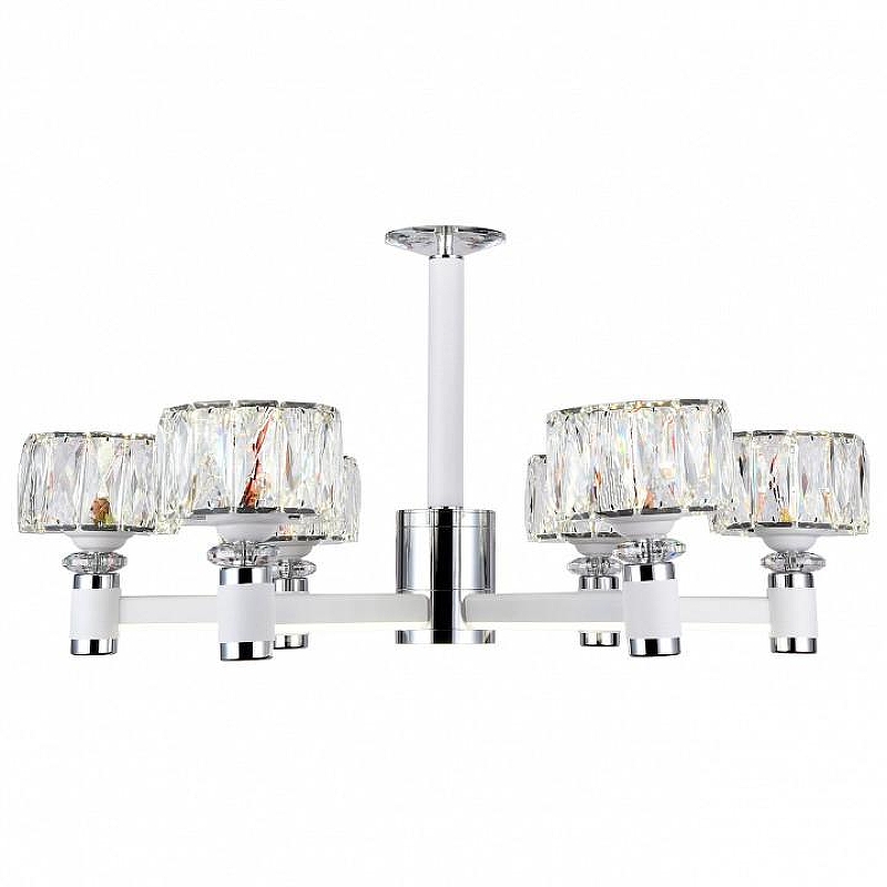 Люстра Ambrella Light TR TR4518 цвет плафона/подвески Прозрачный, цвет арматуры Белый