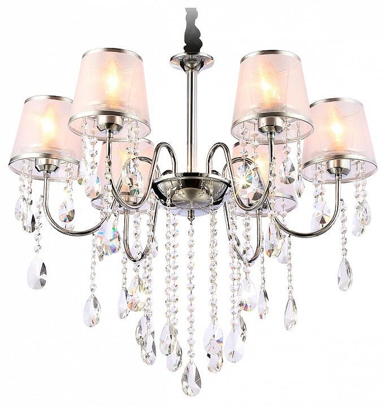 Люстра Ambrella Light TR TR4588 цвет плафона/подвески Прозрачный, Серебро, цвет арматуры Хром