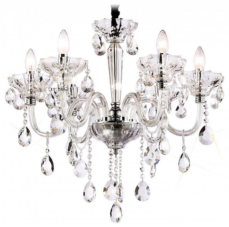 Люстра Ambrella Light TR TR4900 цвет плафона/подвески Прозрачный, цвет арматуры Прозрачный, Хром