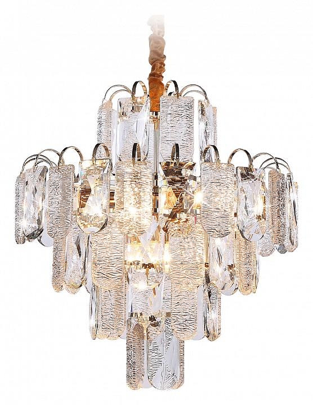 Люстра Ambrella Light TR TR5231 цвет плафона/подвески Прозрачный, цвет арматуры Золото