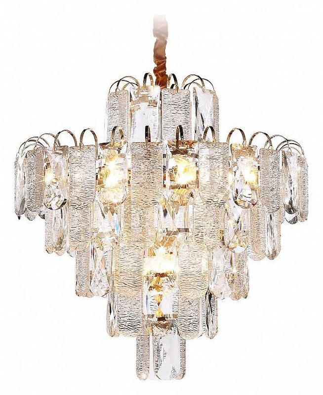 Люстра Ambrella Light TR TR5233 цвет плафона/подвески Прозрачный, цвет арматуры Золото