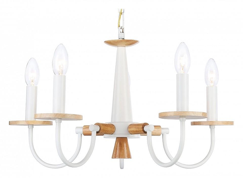 Люстра Ambrella Light TR TR9592 цвет арматуры Белый, Коричневый