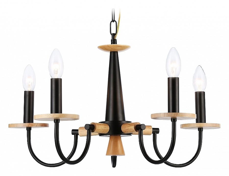 Люстра Ambrella Light TR TR9593 цвет арматуры Белый, Коричневый
