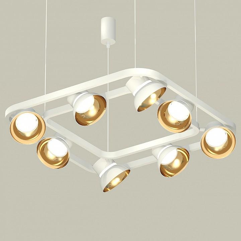 Люстра Ambrella Light XB XB9177081 цвет плафона/подвески Белый, цвет арматуры Белый