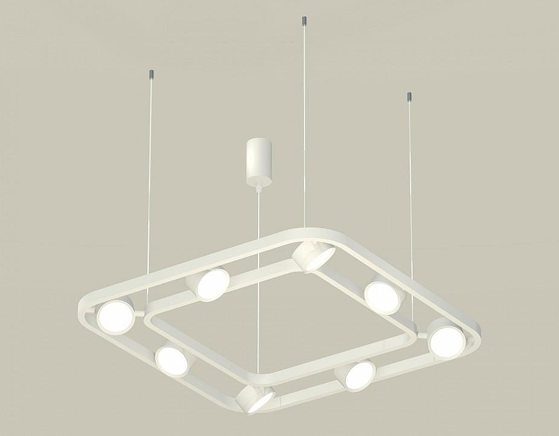 Люстра Ambrella Light XB XB9177100 цвет плафона/подвески Белый, цвет арматуры Белый