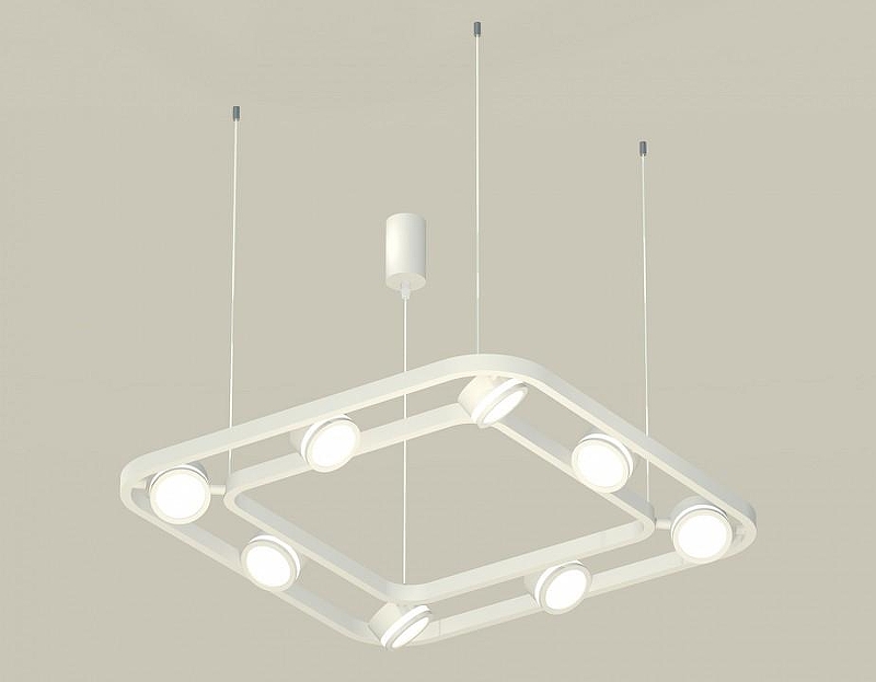 Люстра Ambrella Light XB XB9177150 цвет плафона/подвески Белый, цвет арматуры Белый