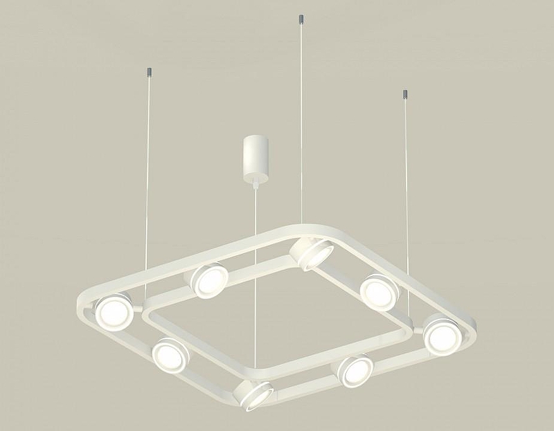 Люстра Ambrella Light XB XB9177151 цвет плафона/подвески Белый, цвет арматуры Белый