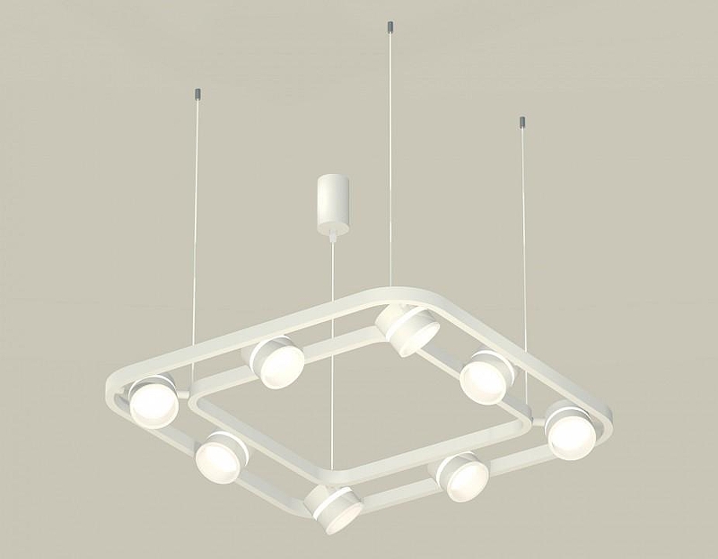 Люстра Ambrella Light XB XB9177152 цвет плафона/подвески Белый, цвет арматуры Белый