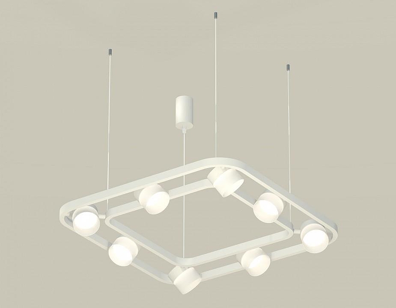 Люстра Ambrella Light XB XB9177154 цвет плафона/подвески Белый, цвет арматуры Белый