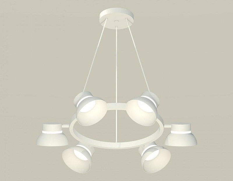Люстра Ambrella Light XB XB9191100 цвет плафона/подвески Белый, цвет арматуры Белый
