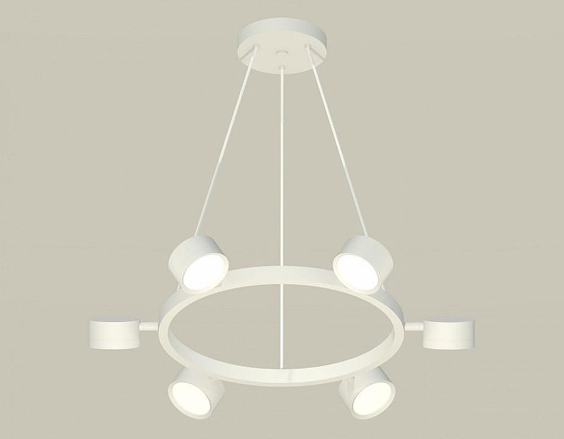 Люстра Ambrella Light XB XB9191150 цвет плафона/подвески Белый, цвет арматуры Белый