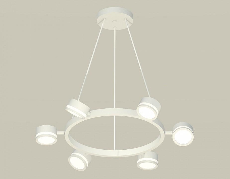 Люстра Ambrella Light XB XB9191200 цвет плафона/подвески Белый, цвет арматуры Белый