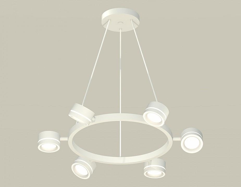 Люстра Ambrella Light XB XB9191201 цвет плафона/подвески Белый, цвет арматуры Белый