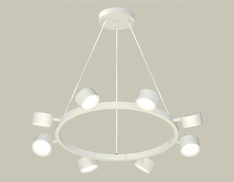 Люстра Ambrella Light XB XB9195150 цвет плафона/подвески Белый, цвет арматуры Белый