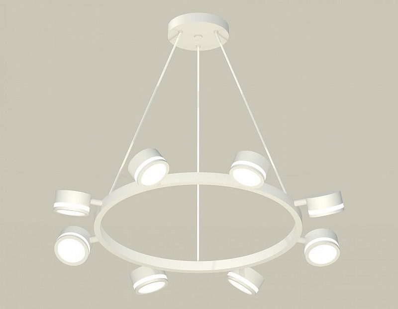 Люстра Ambrella Light XB XB9195200 цвет плафона/подвески Белый, цвет арматуры Белый