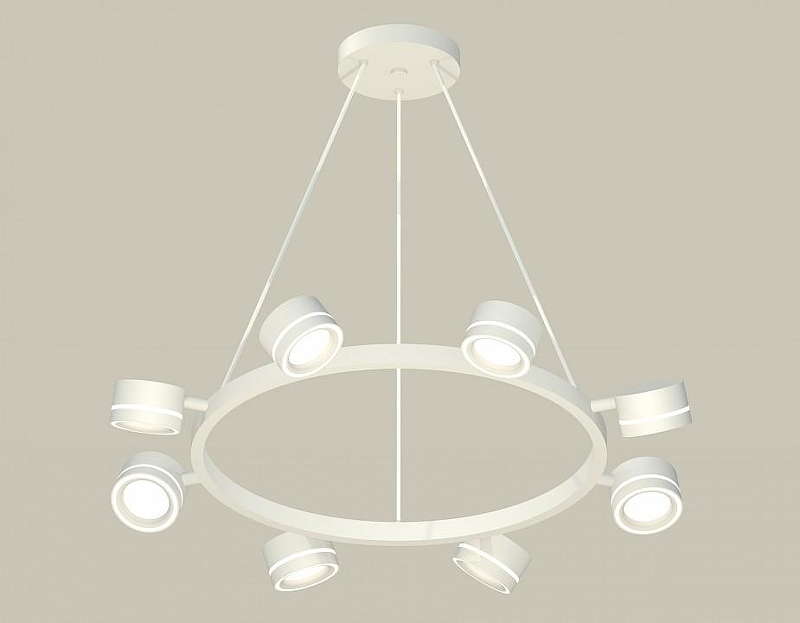 Люстра Ambrella Light XB XB9195201 цвет плафона/подвески Белый, цвет арматуры Белый