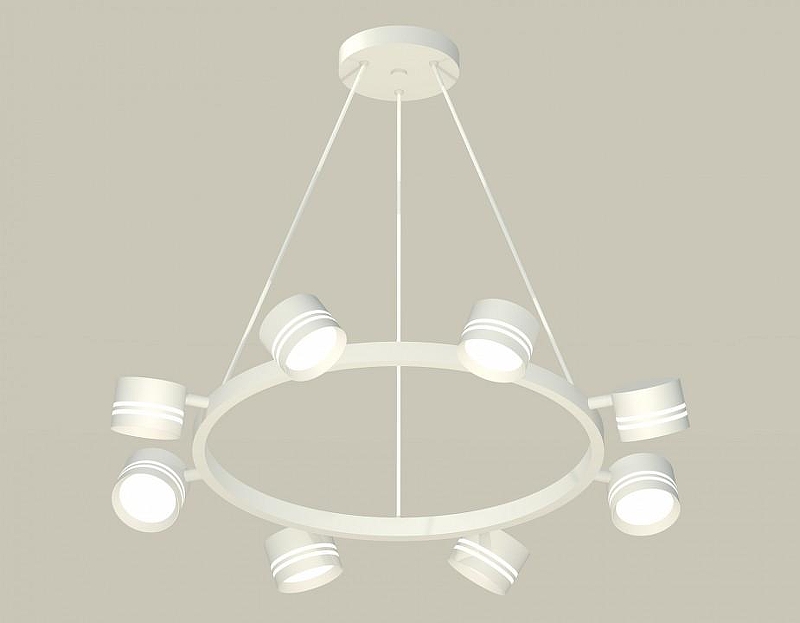 Люстра Ambrella Light XB XB9195202 цвет плафона/подвески Белый, цвет арматуры Белый