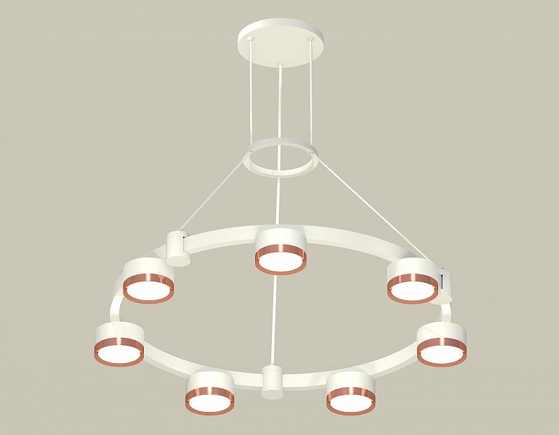 Люстра Ambrella Light XR XR92031503 цвет плафона/подвески Золото, цвет арматуры Белый