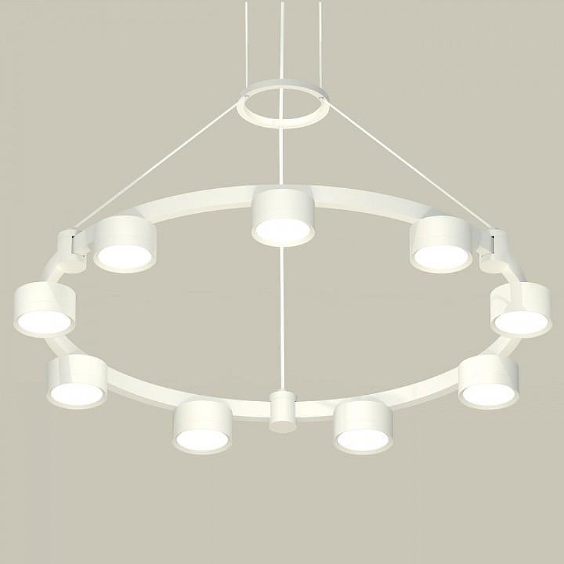 Люстра Ambrella Light XR XR92031800 цвет плафона/подвески Белый, цвет арматуры Белый