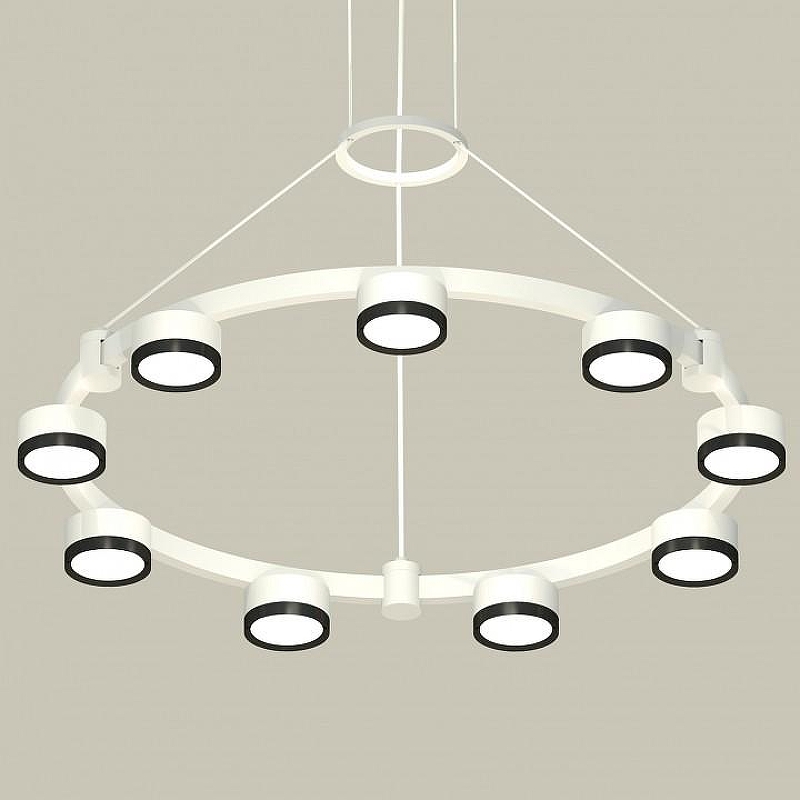 Люстра Ambrella Light XR XR92031801 цвет плафона/подвески Черный, цвет арматуры Белый