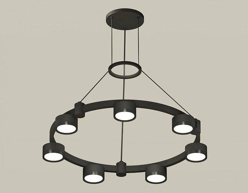 Люстра Ambrella Light XR XR92051500 цвет плафона/подвески Черный, цвет арматуры Черный