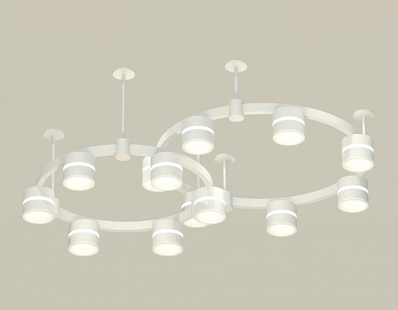 Люстра Ambrella Light XR XR92211001 цвет плафона/подвески Белый, цвет арматуры Белый