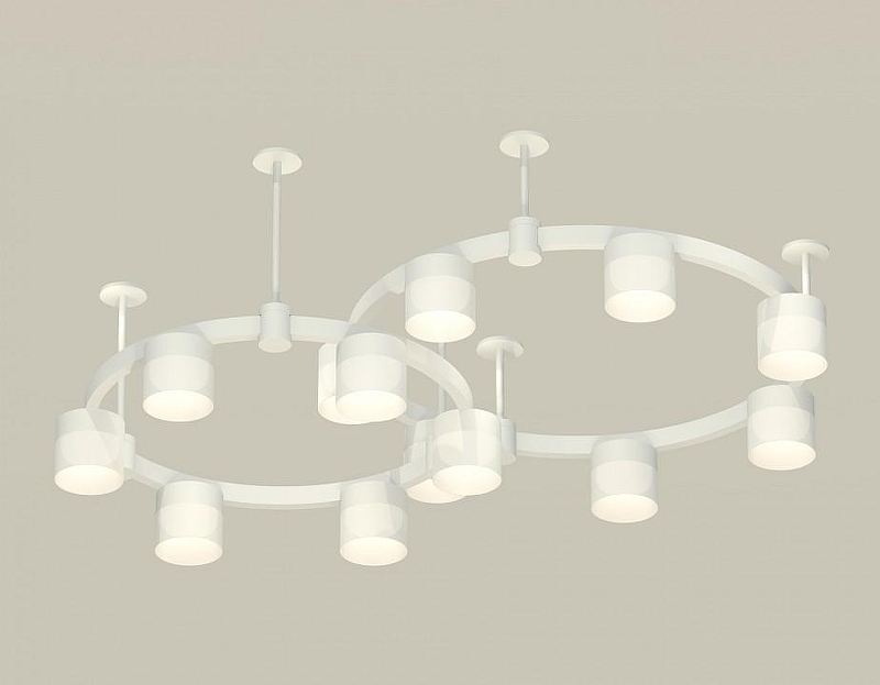 Люстра Ambrella Light XR XR92211002 цвет плафона/подвески Белый, цвет арматуры Белый
