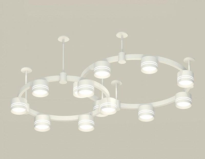 Люстра Ambrella Light XR XR92211005 цвет плафона/подвески Белый, цвет арматуры Белый