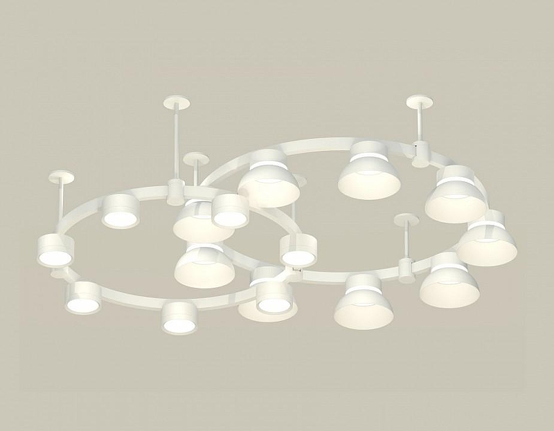 Люстра Ambrella Light XR XR92211101 цвет плафона/подвески Белый, цвет арматуры Белый
