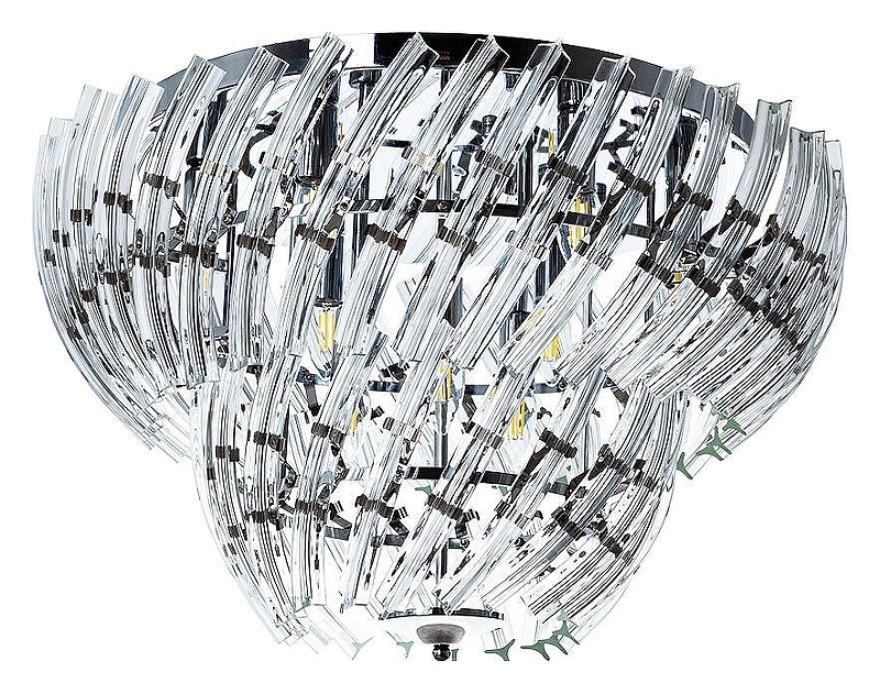 Люстра Artelamp Ella A1054PL-9CC цвет плафона/подвески Прозрачный, цвет арматуры Хром