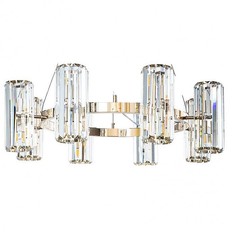 Люстра Artelamp Santor1n1 A1049SP-16GO цвет плафона/подвески Прозрачный, цвет арматуры Золото