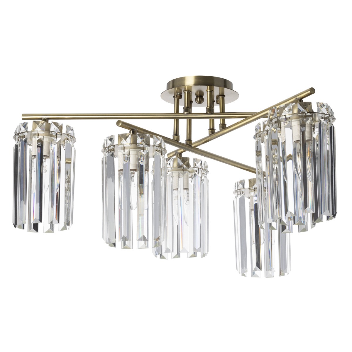 Люстра Citilux Axis CL313263 бронзовая