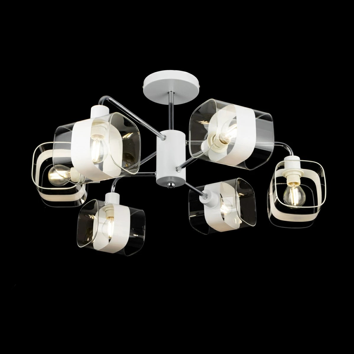 Люстра Citilux Бертон cl140160 белый