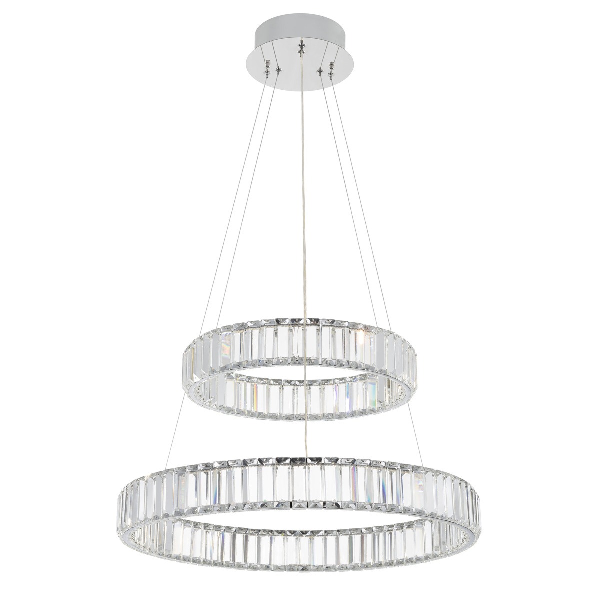 Люстра Citilux Чезаре CL338261 хром