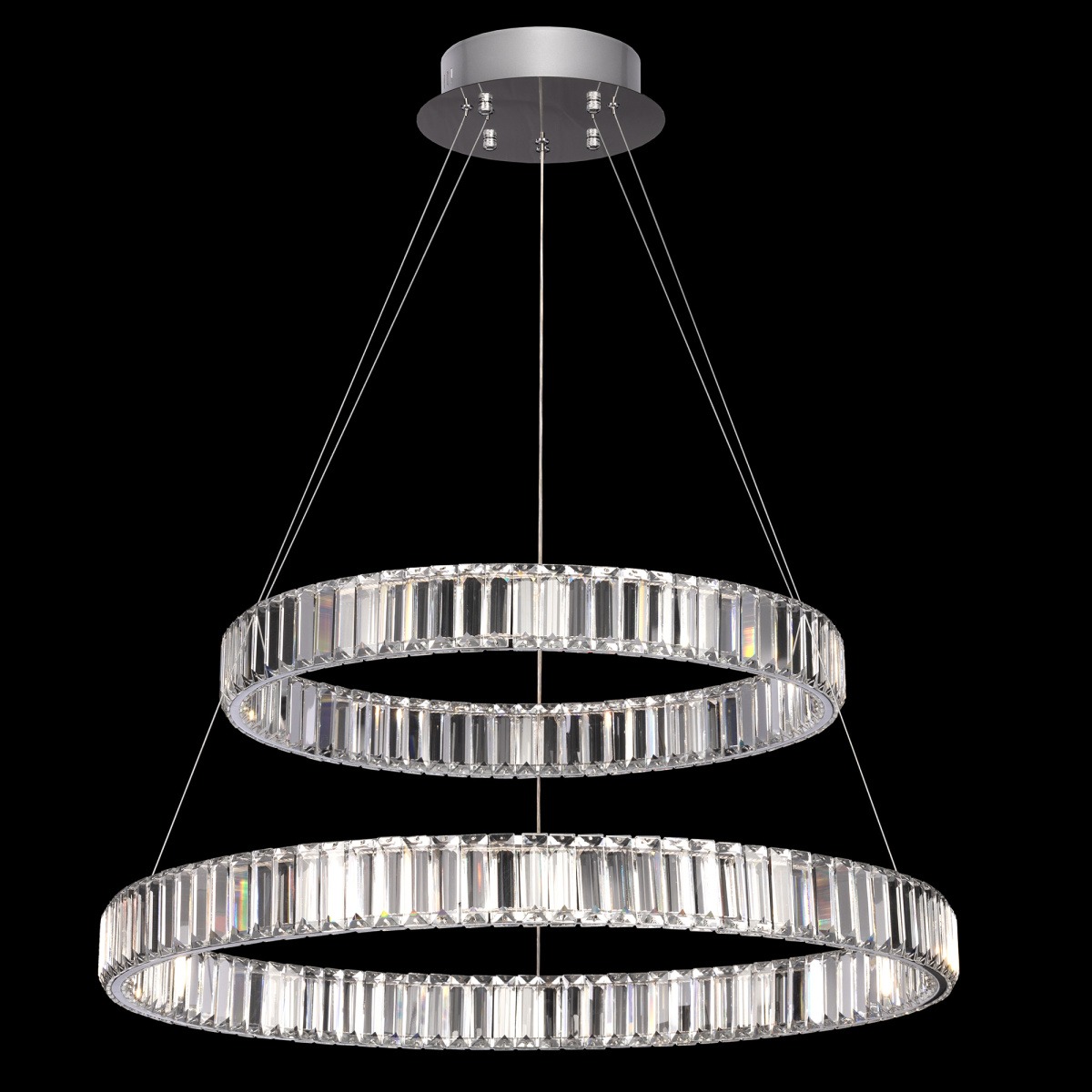 Люстра Citilux Чезаре CL338281 хром